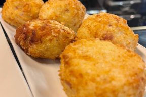 Croquetas de jamón en Bar Álvaro en Huesca